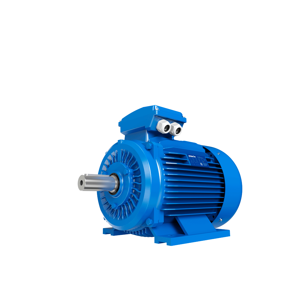 Motor Ronin Trifásico - Eficiencia: IE2 - Polos: 4 (1500 RPM) - Cuerpo de fundición de Hierro - 25 HP / 18,5 kW - Carcasa: 180M - B3 - Tensión: 380/660V