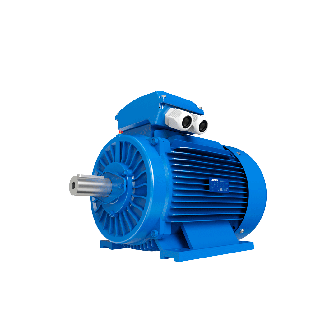 Motor Ronin Trifásico - Eficiencia: IE2 - Polos: 6 (1000 RPM) - Cuerpo de fundición de Hierro - 30 HP / 22 kW - Carcasa: 200L2 - B3 - Tensión: 380/660V