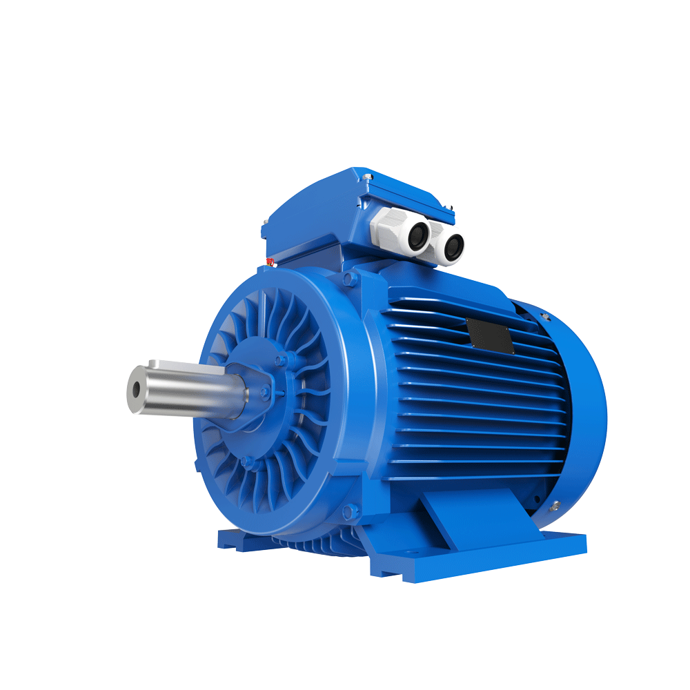 Motor Ronin Trifásico - Eficiencia: IE2 - Polos: 6 (1000 RPM) - Cuerpo de fundición de Hierro - 40 HP / 30 kW - Carcasa: 225M - B3 - Tensión: 380/660V