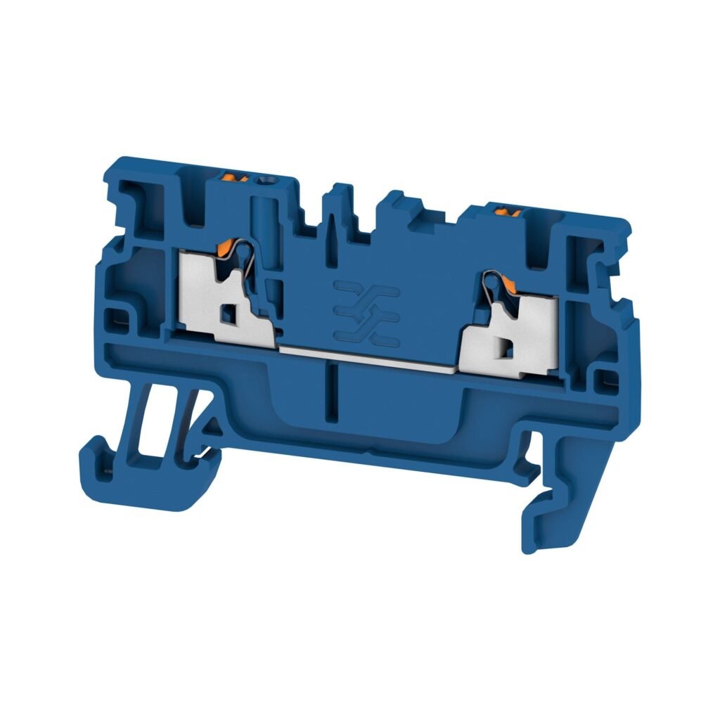 Borne de paso, Push-In, 1.5 mm², 500 V, 17.5 A, azul oscuro A2C 1.5 DBL – Weidmüller