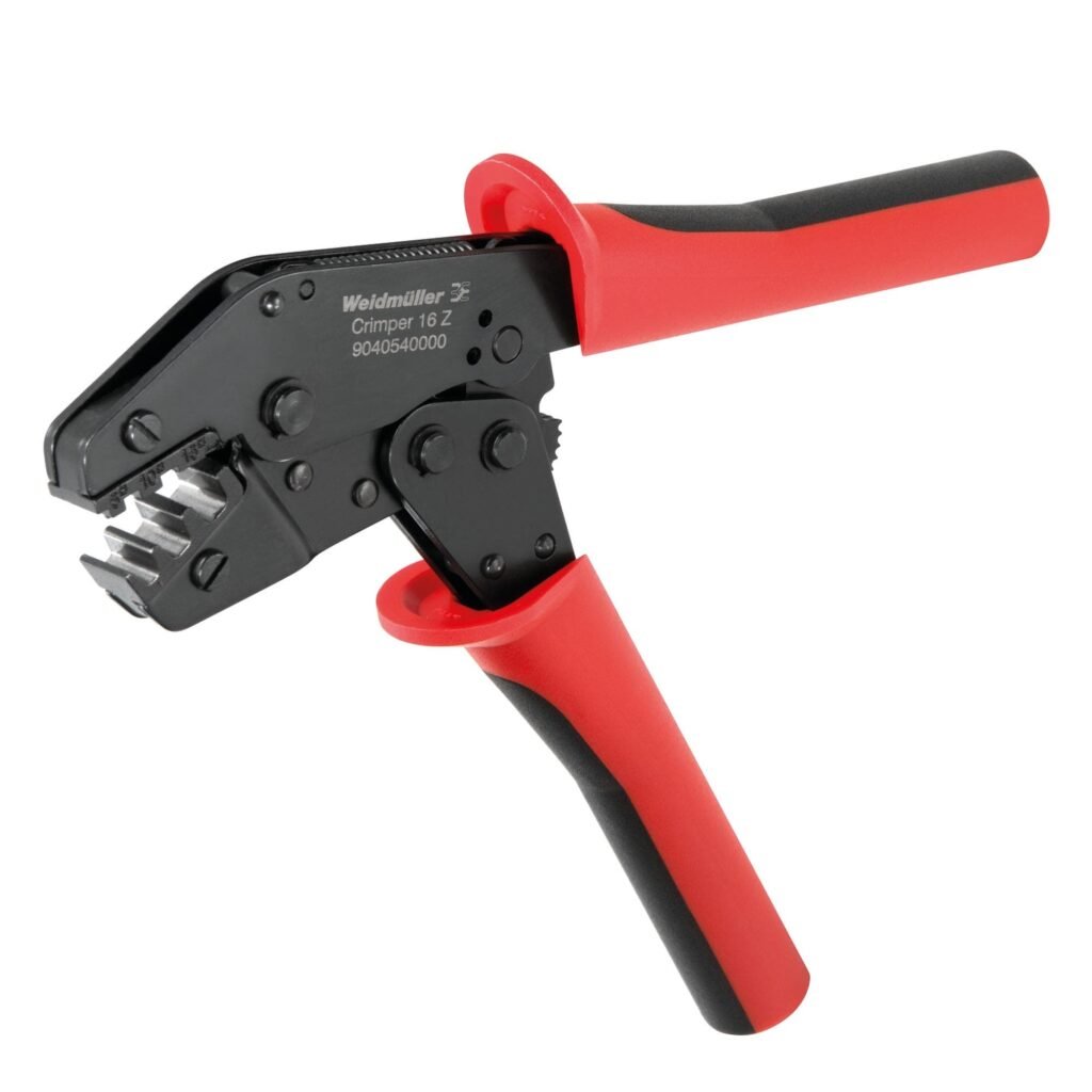 Herramienta Redline para prensar terminales tubulares, 6mm², 16mm², Crimpado trapezoidalCRIMPER 16 Z (tubulares) – Weidmüller