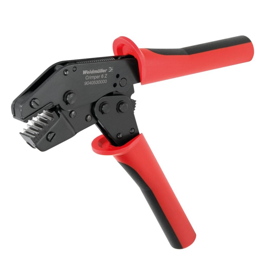 Herramienta Redline para prensar contactos, 0.5mm², 6mm², Crimpado trapezoidal CRIMPER 6 Z (tubulares) – Weidmüller