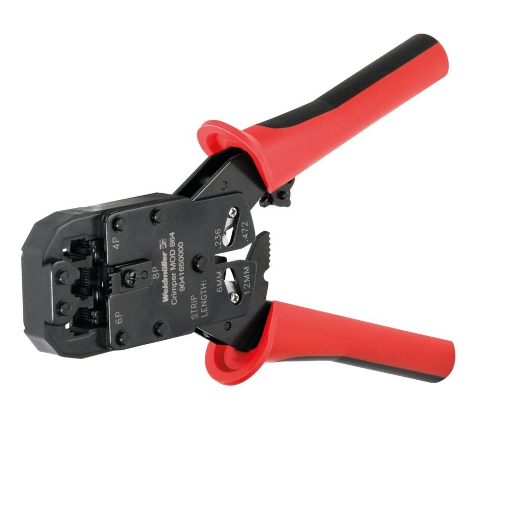 Crimpadora Redline CRIMPER 864 para ficha de red RJ45 – Weidmüller CRIMPER MOD 864