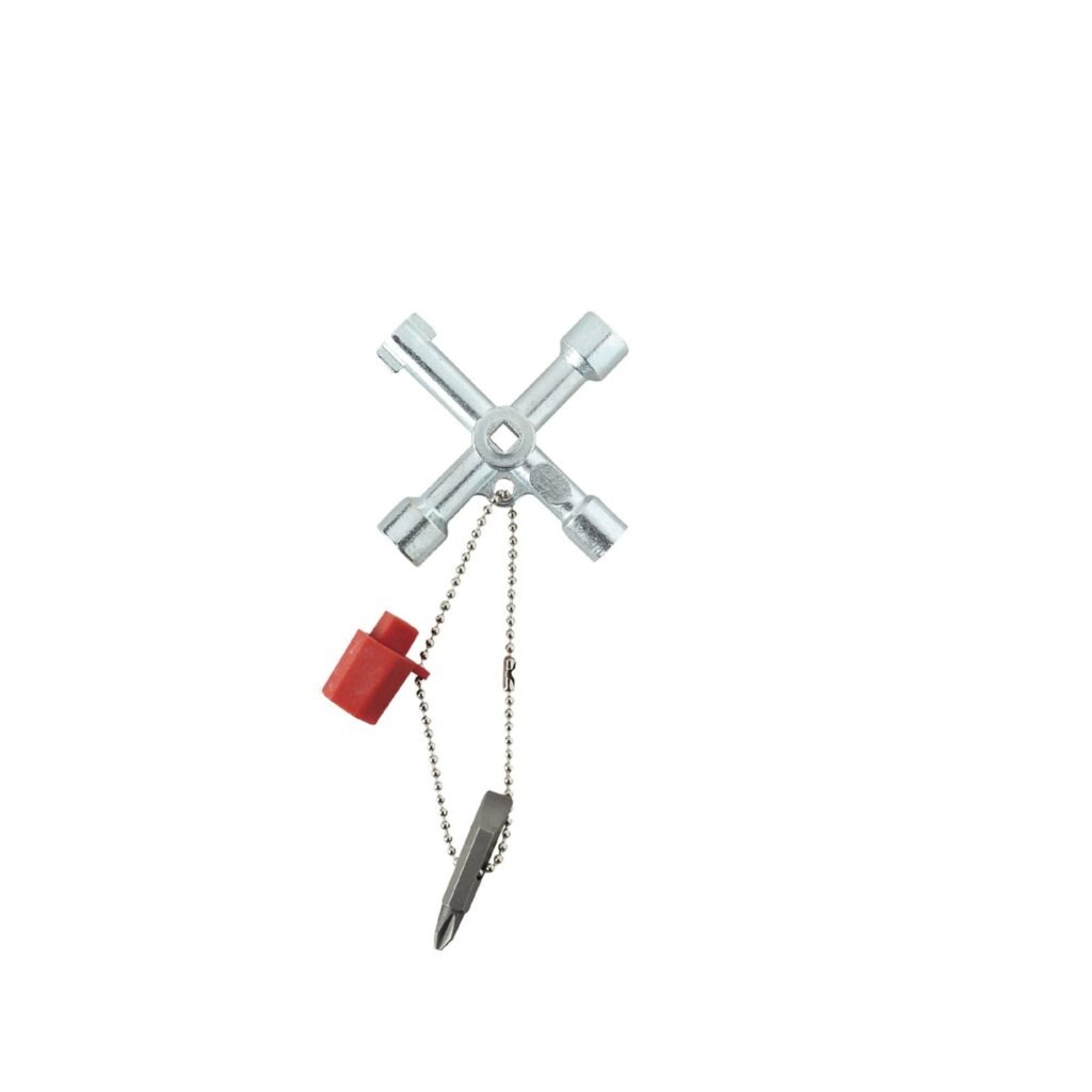 Llave UNIVERSAL para apertura de tableros CROSS-KEY UNIVERSAL Redline – Weidmüller