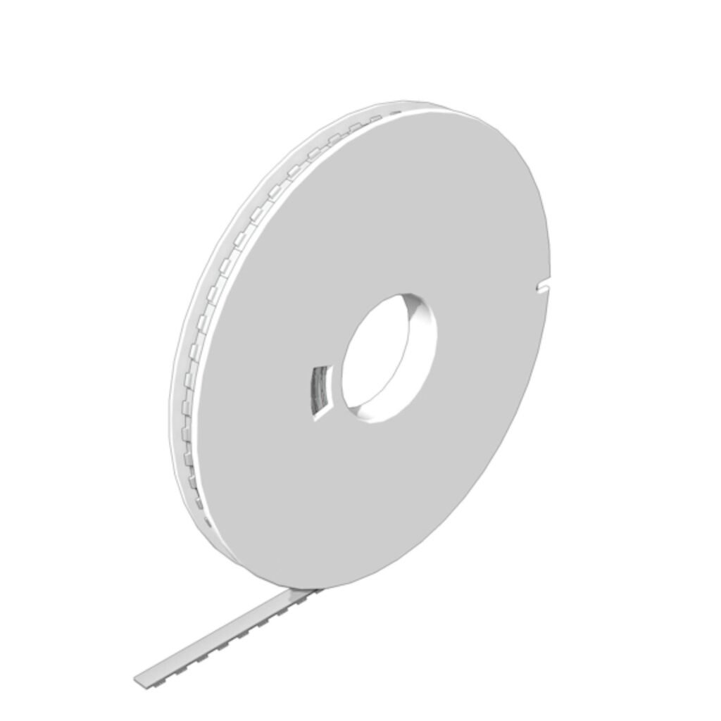Rótulo P-bornes DEK 5/8 mm WS insercion continua SAK 4 500 u. (1 rollo) – Weidmüller