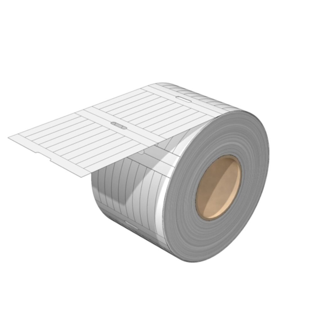 ELS 7/40 mm WS Etiqueta para Impresora THM – Weidmüller