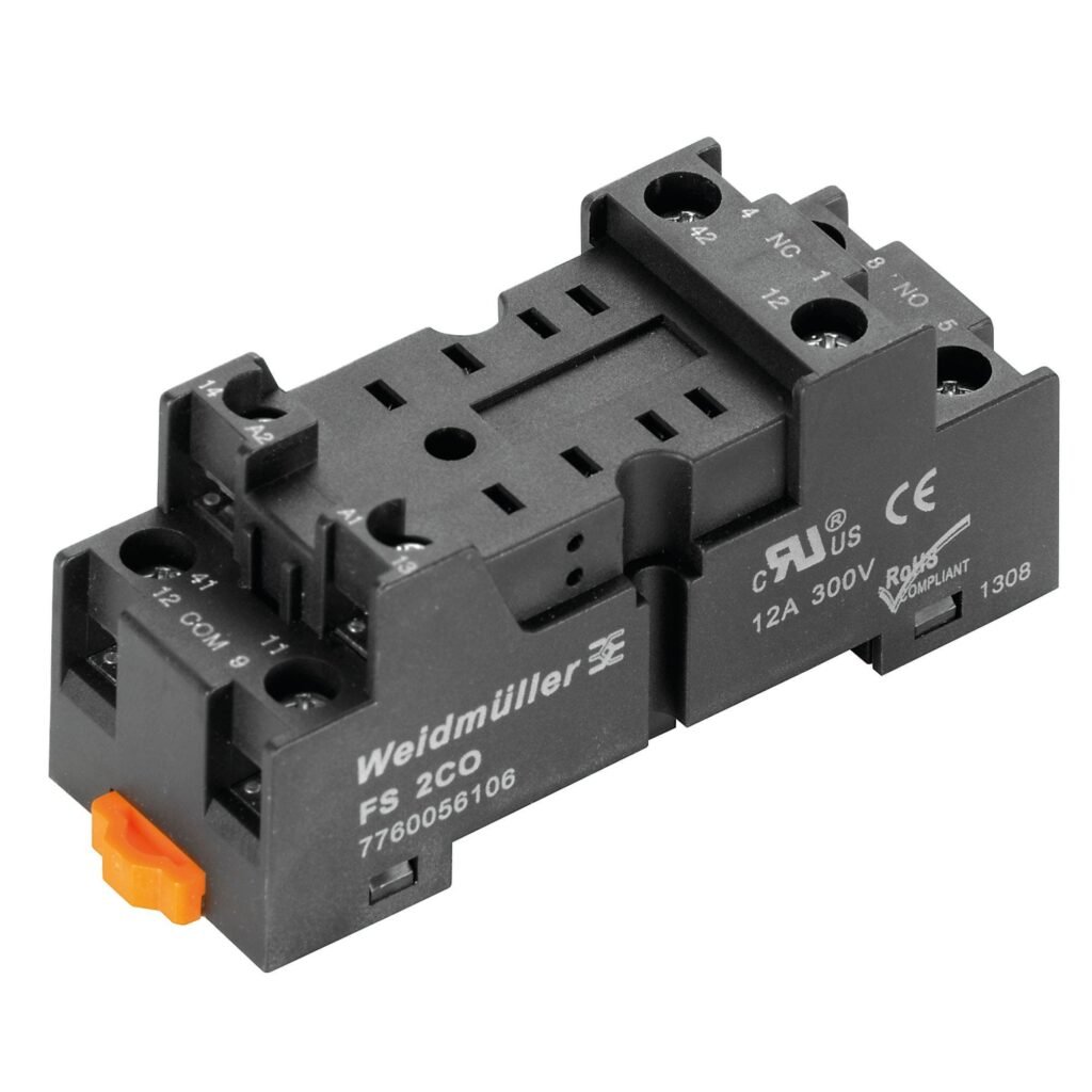 Zócalo FS 2CO DRM, 2 inversores – Weidmüller