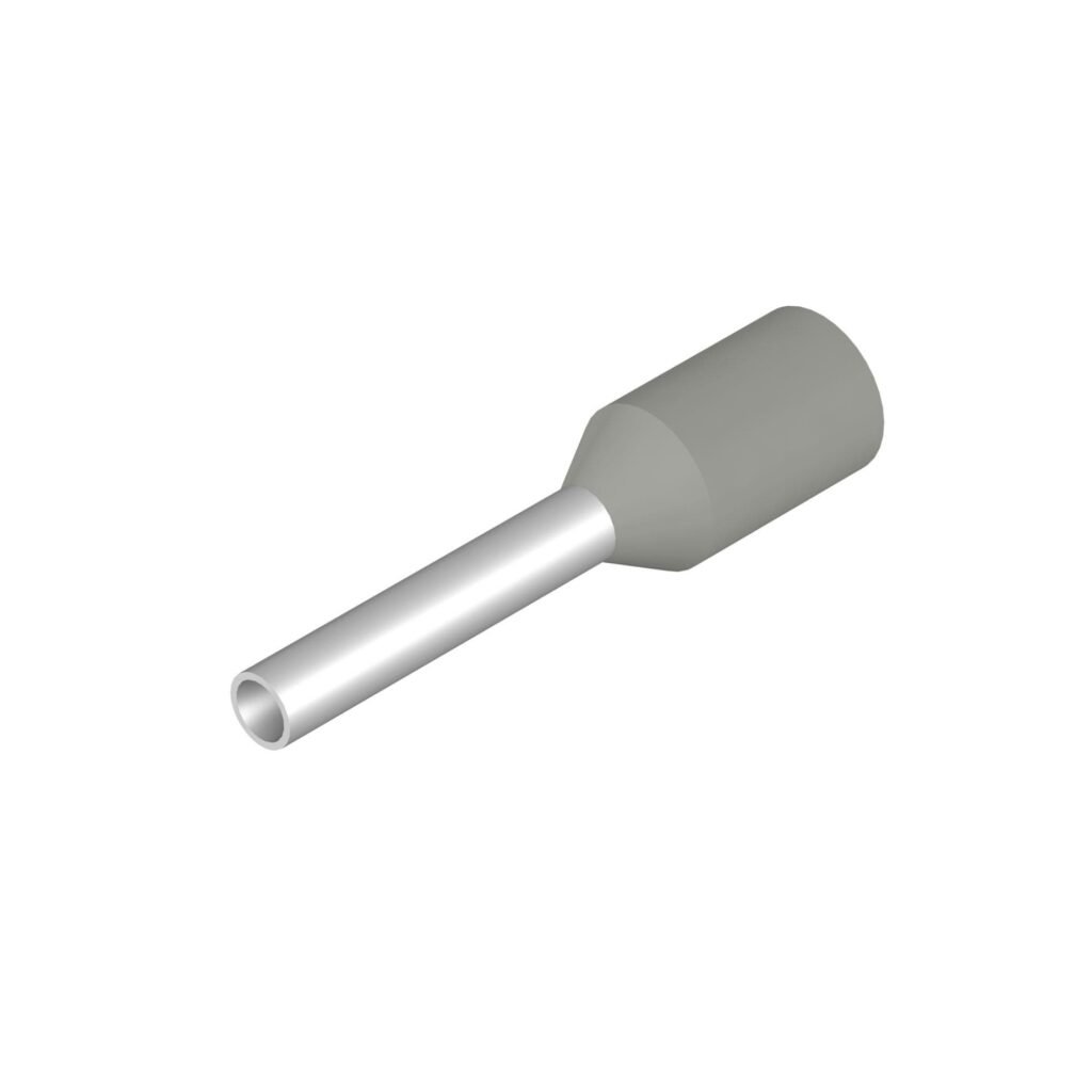 Puntera preaislada en tiras gris de 50, H0,75/14D GR BD – Weidmüller