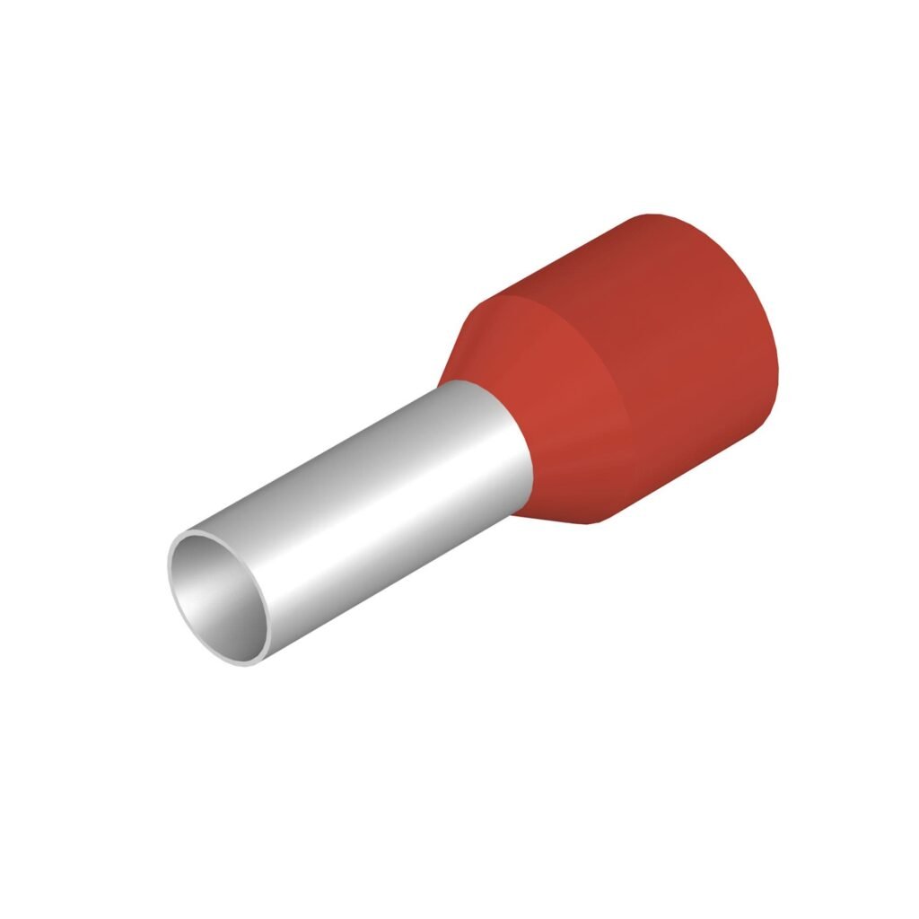 Puntera preaislada, p/ 10mm2 rojo - H10,0/22D ■ – Weidmüller H10,0/22D R
