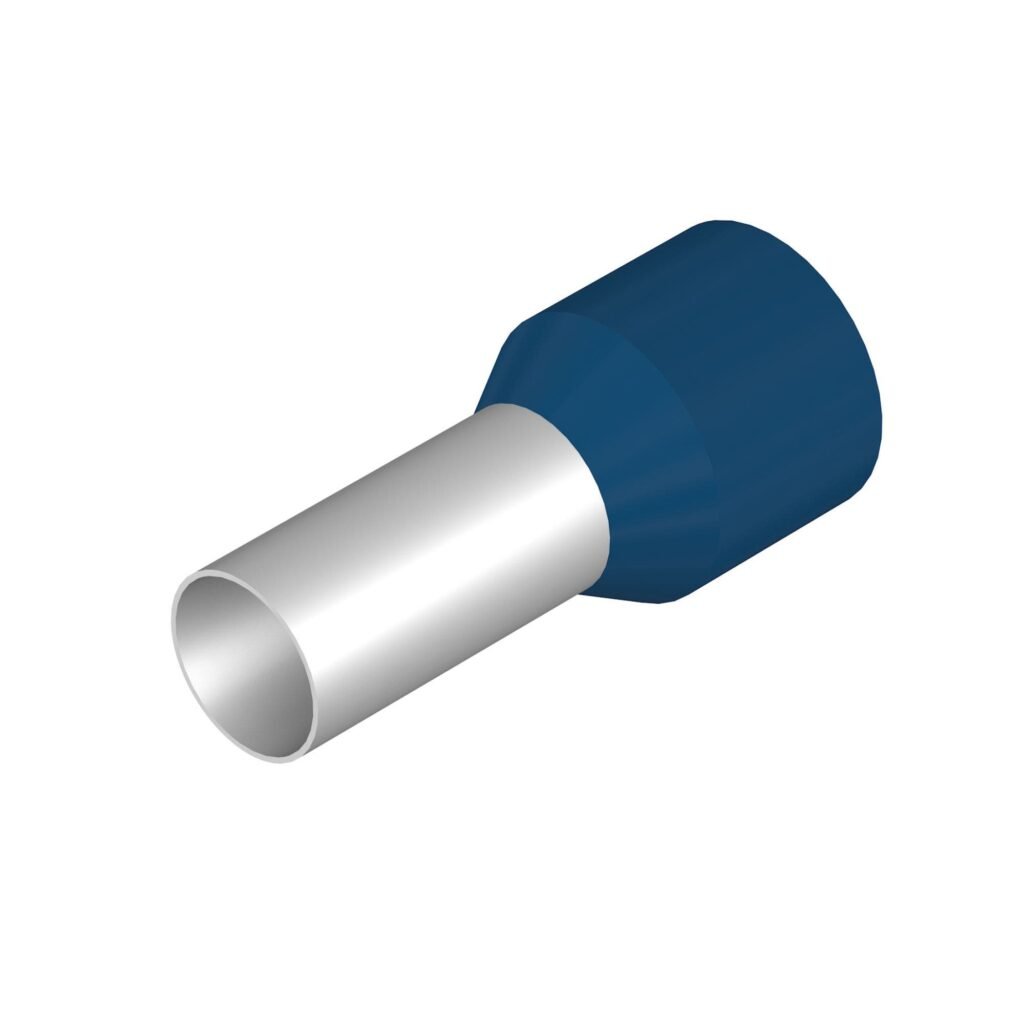 Puntera preaislada, p/ 16mm2 azul - H16,0/22D ■ – Weidmüller H16,0/22D BL