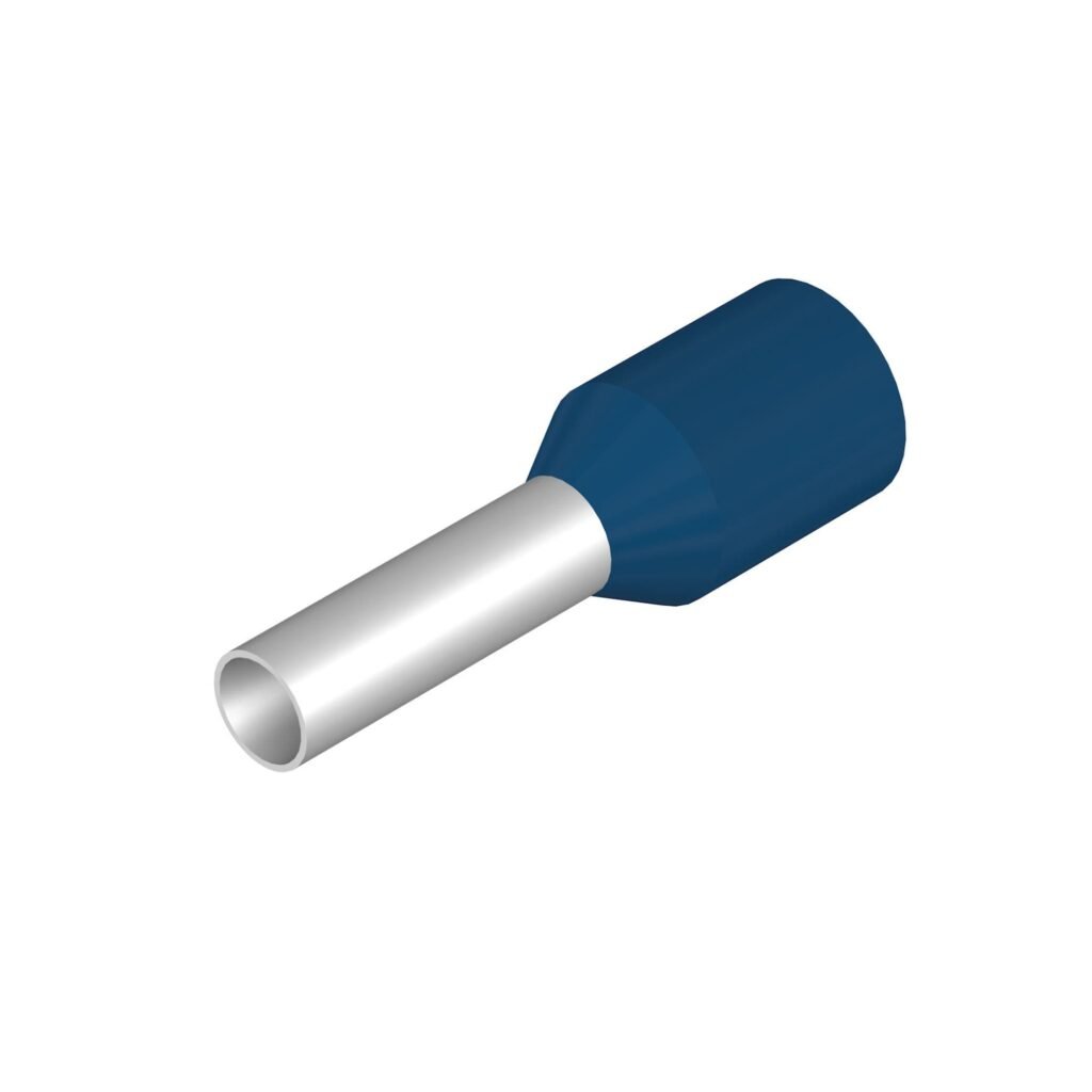 Puntera preaislada, p/ 2,5mm2 azul - H2,5/15D ■ – Weidmüller H2,5/15D BL