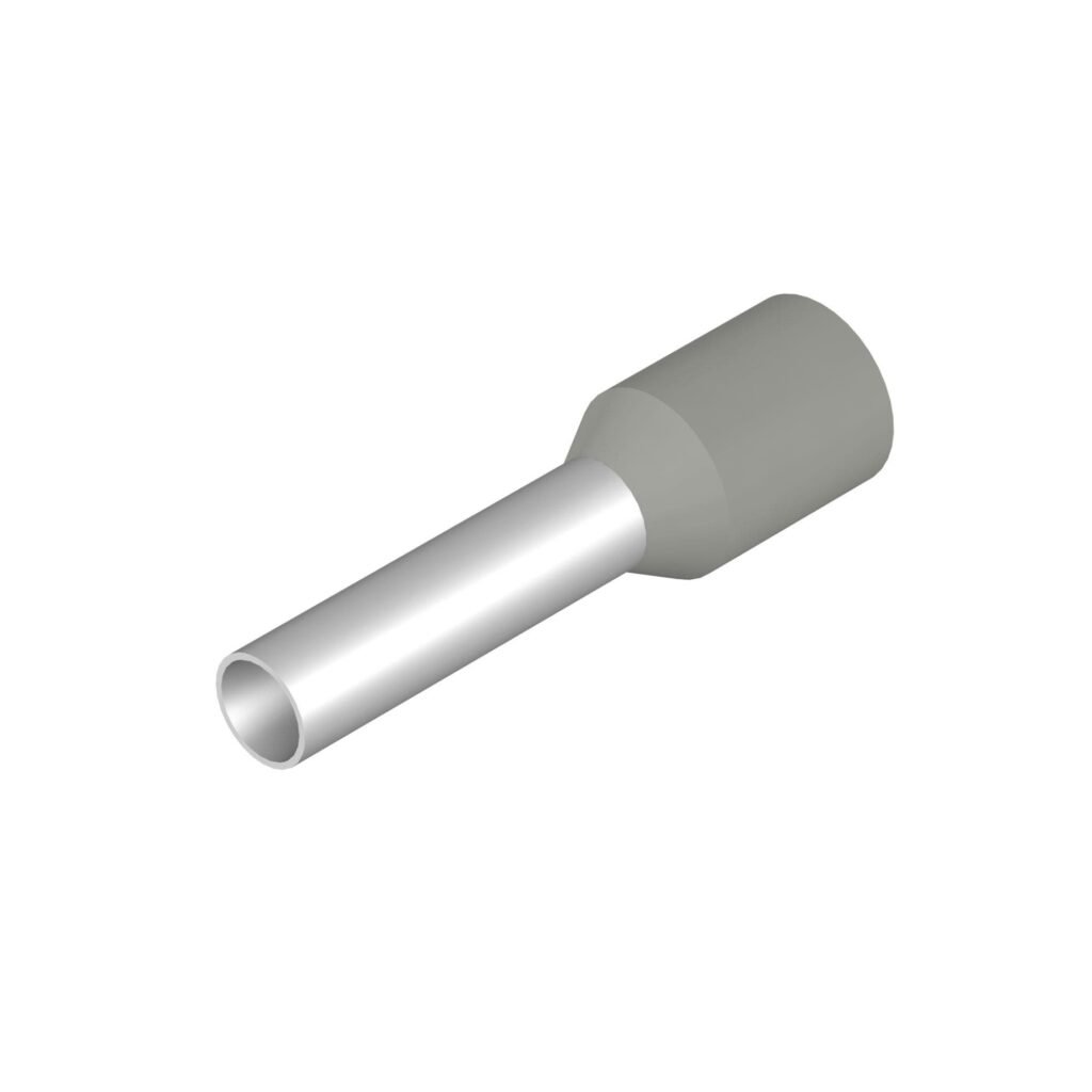Puntera preaislada, p/ 4mm2 gris - H4,0/20D ■ – Weidmüller H4,0/20D GR