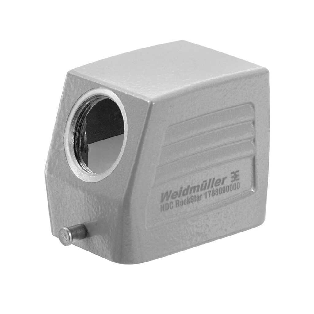 Capota tamaño 3 enclavamiento longitudinal HDC-06B-TSLU-1M20G 6 polos – Weidmüller