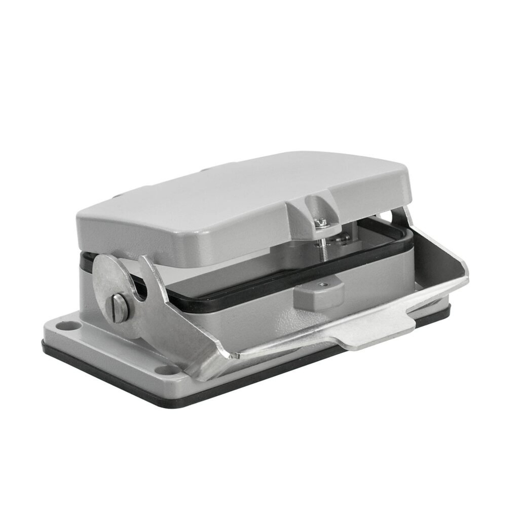 Base con tapa tamaño 12 HDC-48B-ADLU con tapa 48 polos – Weidmüller