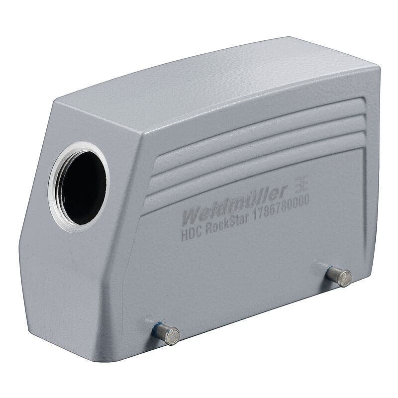 Capota tamaño 8, Enclavamiento lateral HDC 64D TSBU 1M25G – Weidmüller