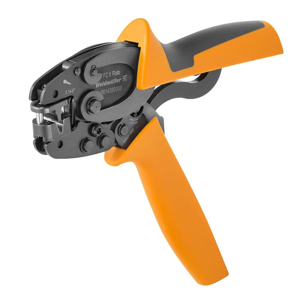 Herramienta para prensar, herramienta para prensar terminales tubulares, 0.14mm², 6mm², Crimpado trapezoidal PZ 6 ROTO (tubulares) – Weidmüller
