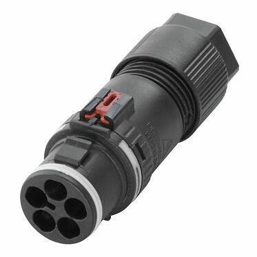 Conector Circular Macho, 5 Polos, IP68, 17.5A, 500V, Push-In, Rosca M20 – Weidmüller RC M P5 C
