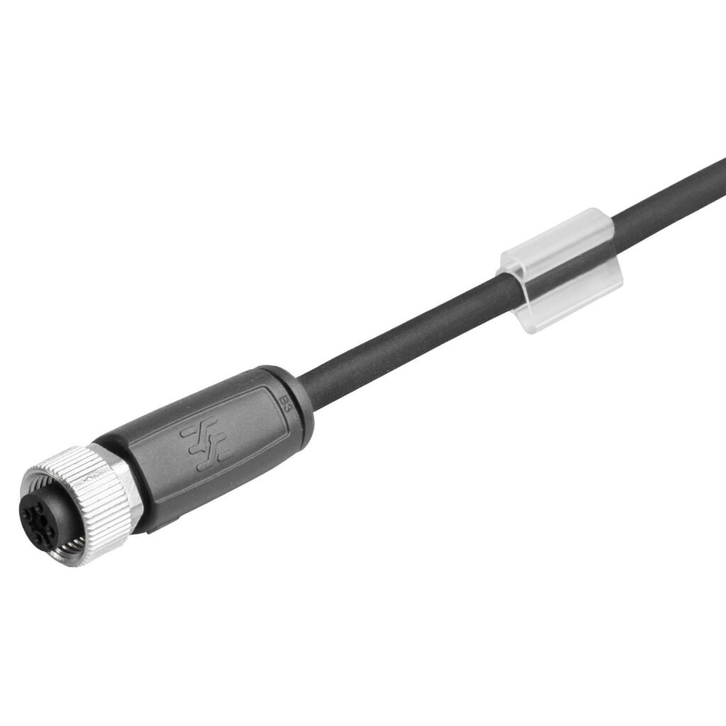 Cable para sensores y actuadores, Abierto por un lado, M12, Número de polos : 4, 2 m, conector hembra, recto, Apantallado: No, LED: No, Material de la funda: PUR, Halógenos: No SAIL-M12BG-4-2.0U – Weidmüller