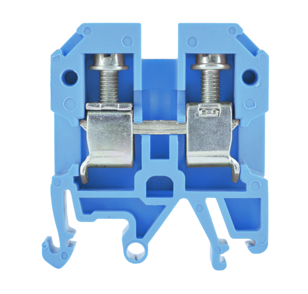 Borne de paso azul SAK 10 mm² 800V / 57A IEC/VDE 0,5 a 10mm² – Weidmüller SAK 10 BL Ex