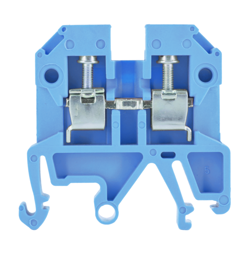 Borne de paso azul SAK 2,5 mm² - 800V / 24A IEC/VDE - 0,5...2,5mm² – Weidmüller SAK 2.5 BL Ex