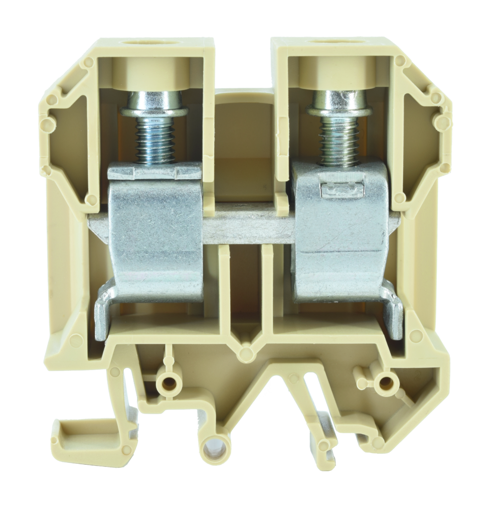 Borne de paso beige SAK 35 mm² 800V / 125A IEC/VDE 6,0…35mm² – Weidmüller