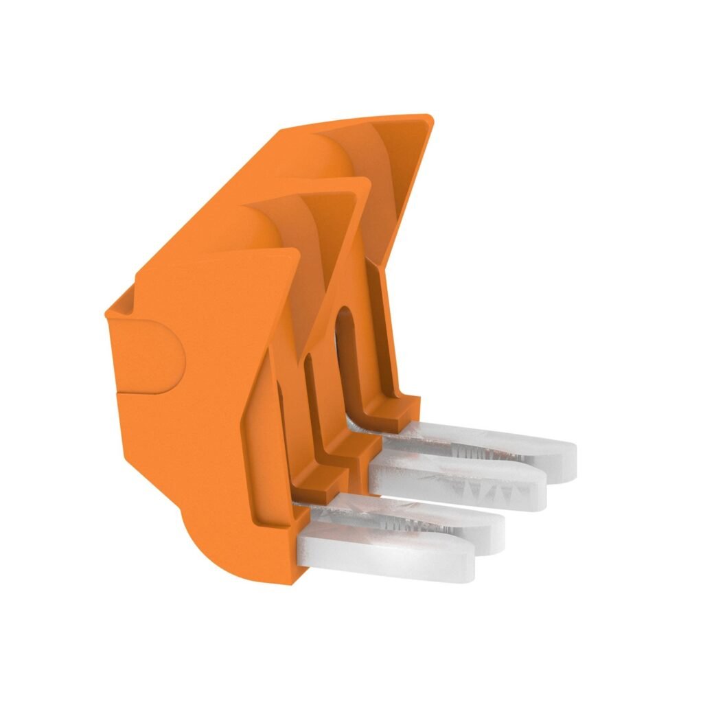 Conexión transversal (borne), insertado, naranja, 30 A, Número de polos: 2, SCCB TTB 6/2 – Weidmüller