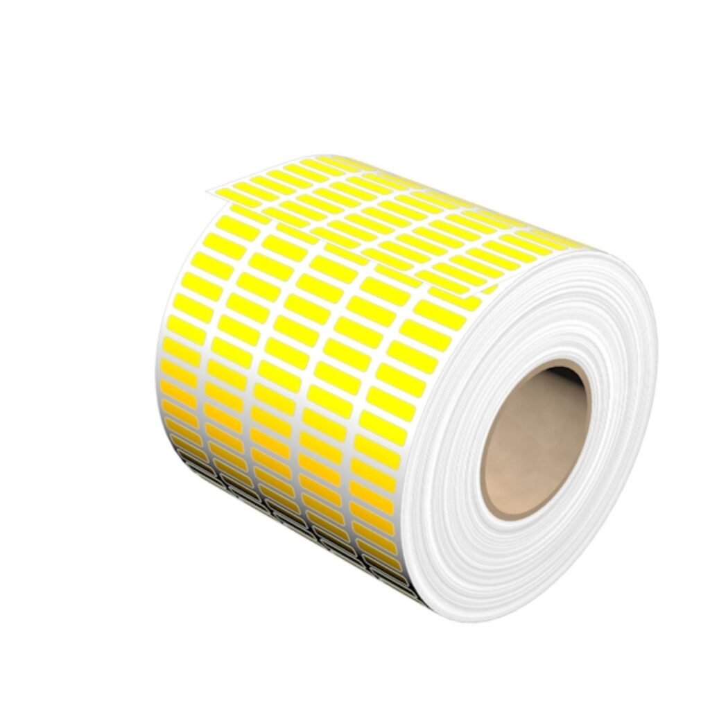 Señalizadores de dispositivos, 4 x 15 mm, amarillo THM MT30X 15/4 GE (amarilla) – Weidmüller