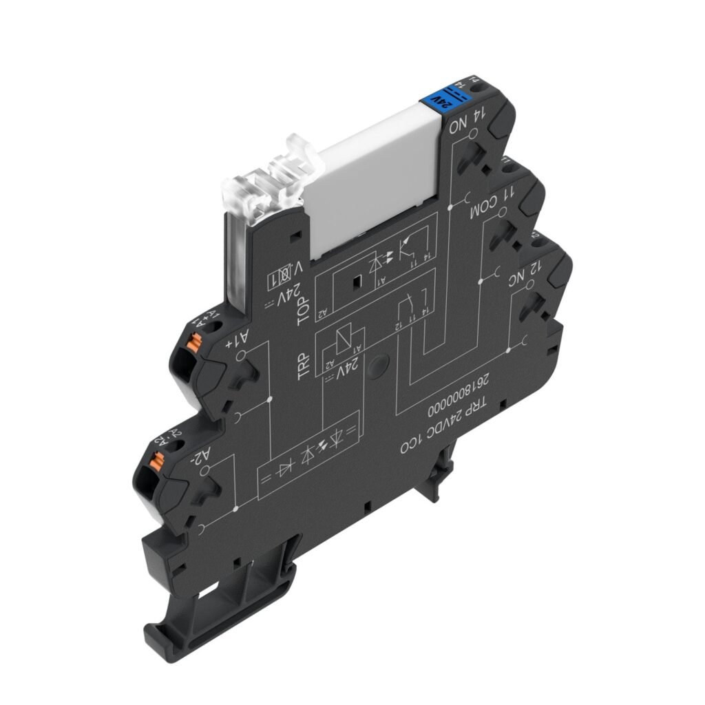 Rele bornera, conexión Push-In TRP 24VDC 1CO – Weidmüller