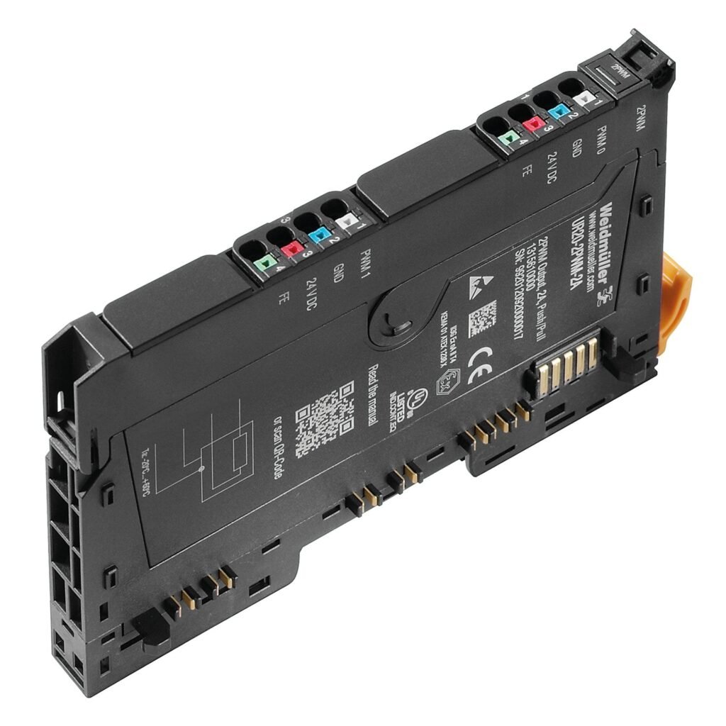 Módulo de E/S remoto, IP20, Señales digitales, Módulo especial, PWM, 2 A por canal UR20-2PWM-PN-2A – Weidmüller