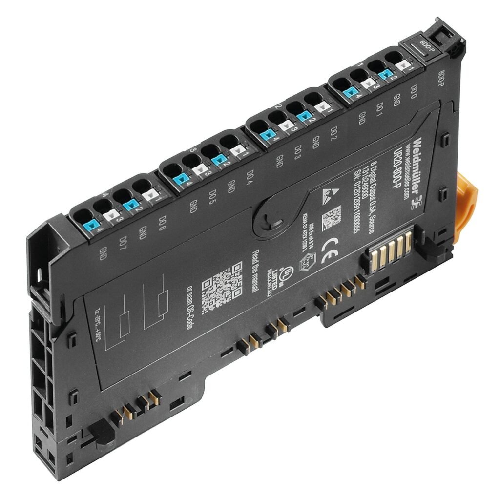Módulo de E/S remoto, IP20, Señales digitales, Salida, 8 canales UR20-8DO-P – Weidmüller
