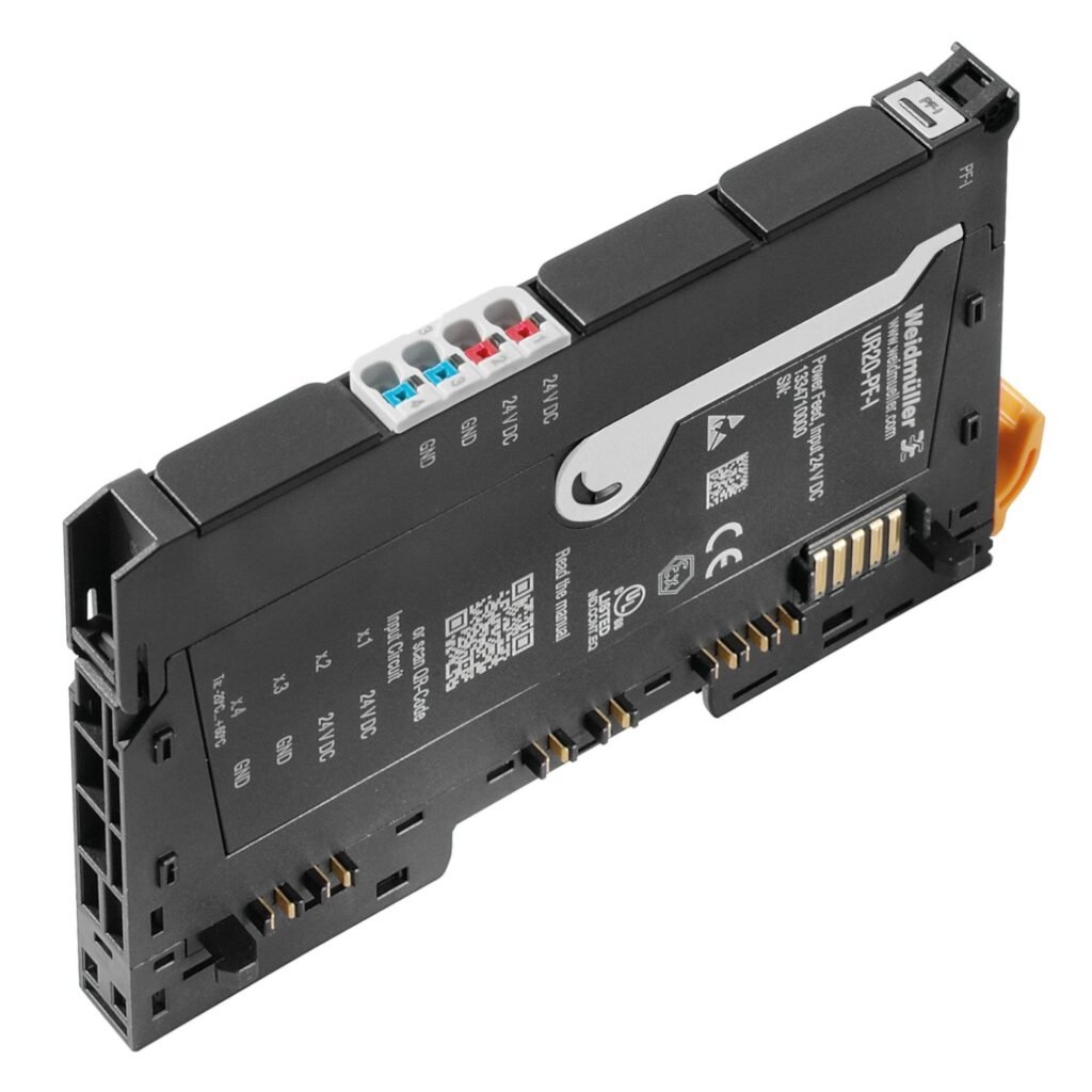 Módulo de E/S remoto, IP20, Fuente de alimentación, Entrada 24 V DC UR20-PF-I – Weidmüller