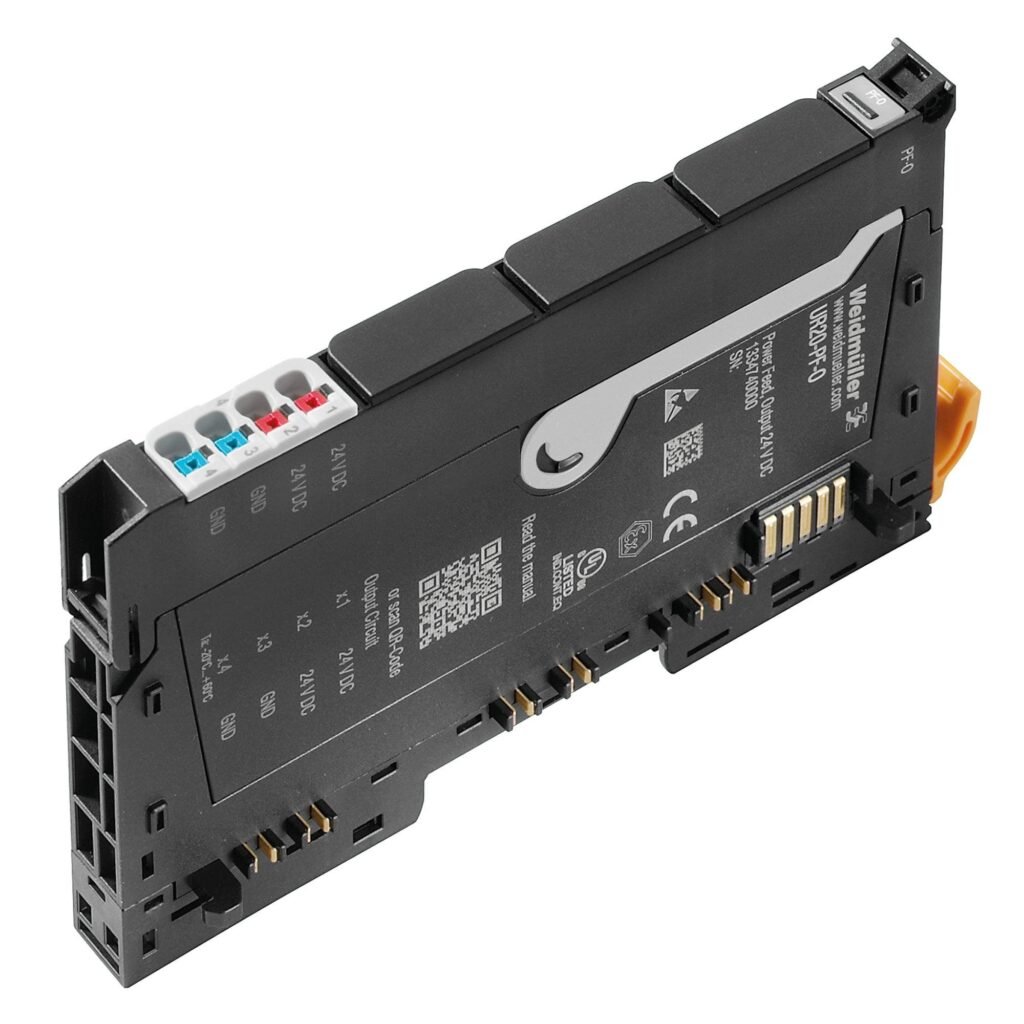 Módulo de E/S remoto, IP20, Fuente de alimentación, Salida 24 V DC UR20-PF-O – Weidmüller