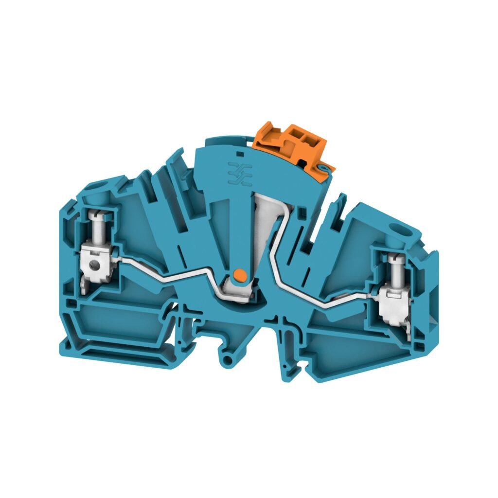 Borne seccionable del transformador de medición, Conexión brida-tornillo, 30, 2 WTTB 6 BL – Weidmüller